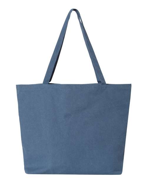 Seaside Pigment-Dyed Large Tote – Back