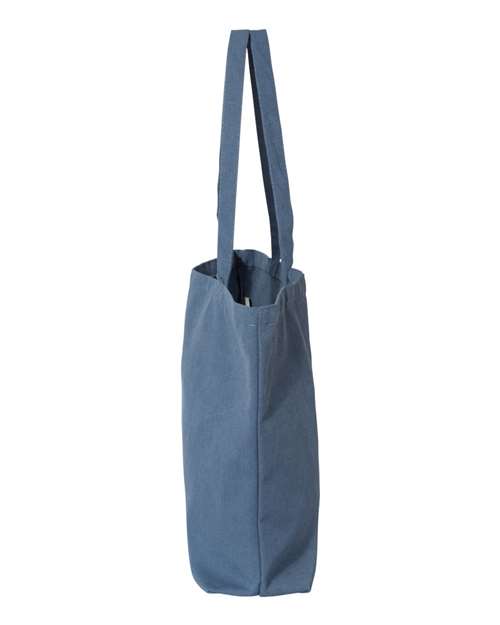 Seaside Pigment-Dyed Large Tote – Detail