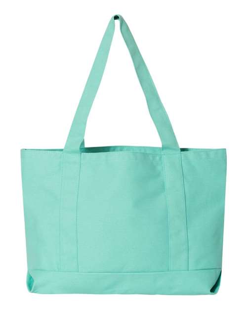 Seaside Cotton Pigment Dyed Resort Tote – Back
