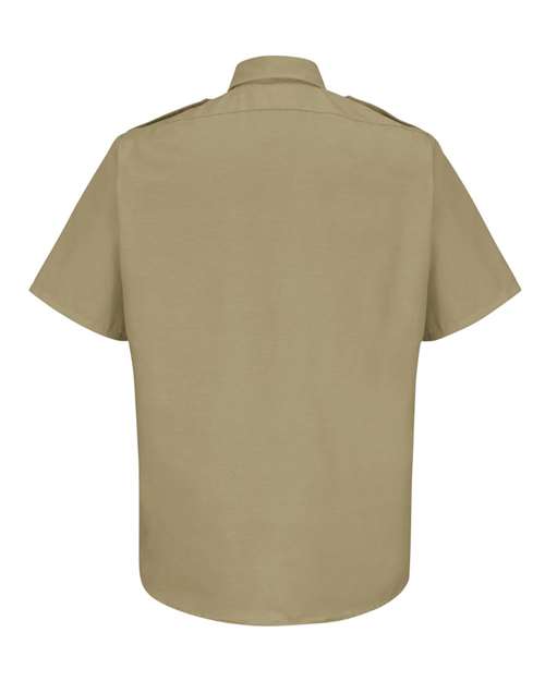 Men's Tall Short Sleeve Security Shirt – Back
