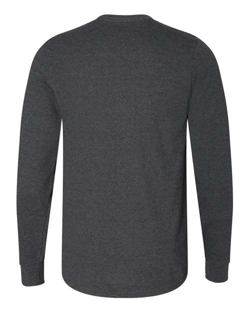 Unisex Dri Power® CVC Performance Long Sleeve T-Shirt – Back