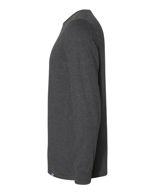 Unisex Dri Power® CVC Performance Long Sleeve T-Shirt – Detail