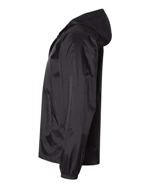 Unisex Hooded Coach's Jacket – Detail