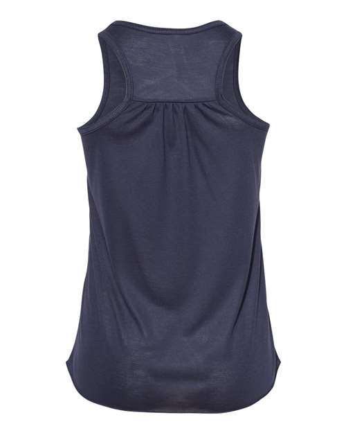 Youth Flowy Racerback Tank – Back
