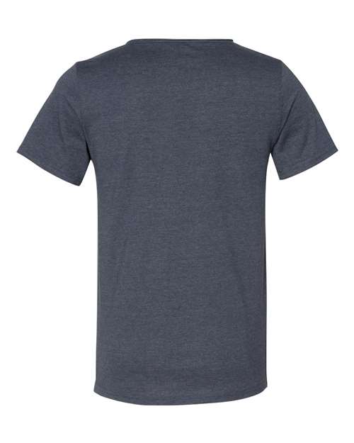 Unisex Raw Neck Tee – Back
