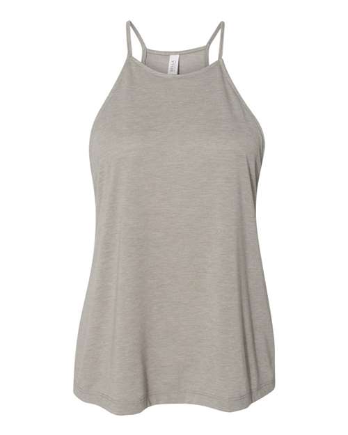 Women's Flowy High-Neck Tank – Front