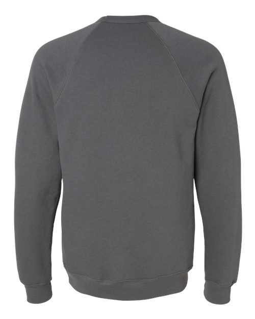Unisex Sponge Fleece Raglan Crewneck Sweatshirt – Back