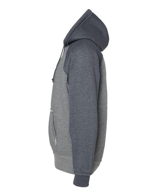 Men's Vintage Heather Hooded Sweatshirt – Detail