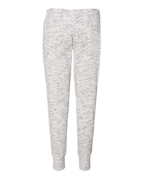 Women’s Mélange Fleece Joggers – Back