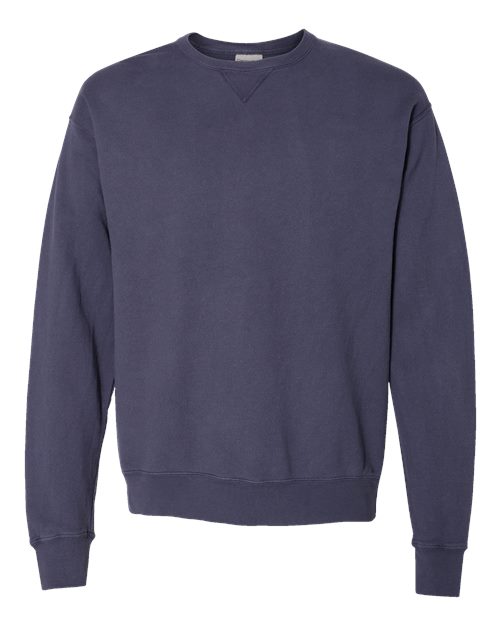 Unisex Garment-Dyed Crewneck Sweatshirt – Front