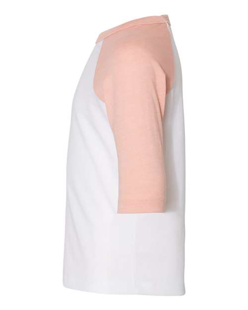 Toddler Three-Quarter Sleeve Baseball Tee – Detail