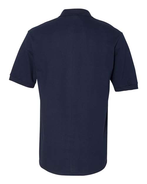 Men's 100% Ring-Spun Cotton Piqué Polo – Back