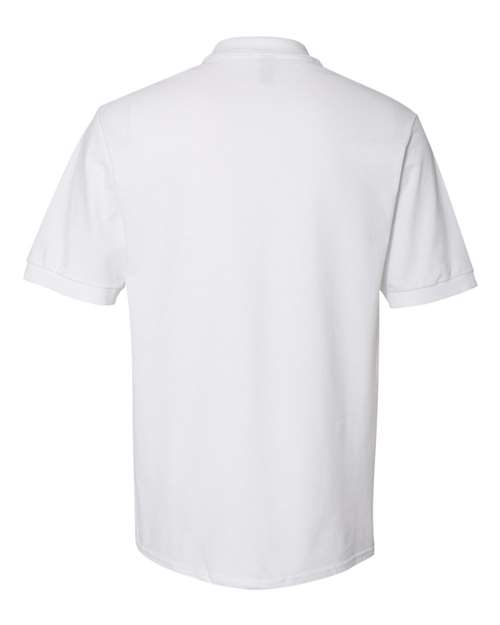 Men's 100% Ring-Spun Cotton Piqué Polo – Back
