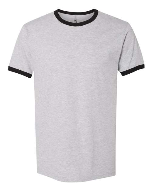 Unisex Cotton Ringer Tee – Front