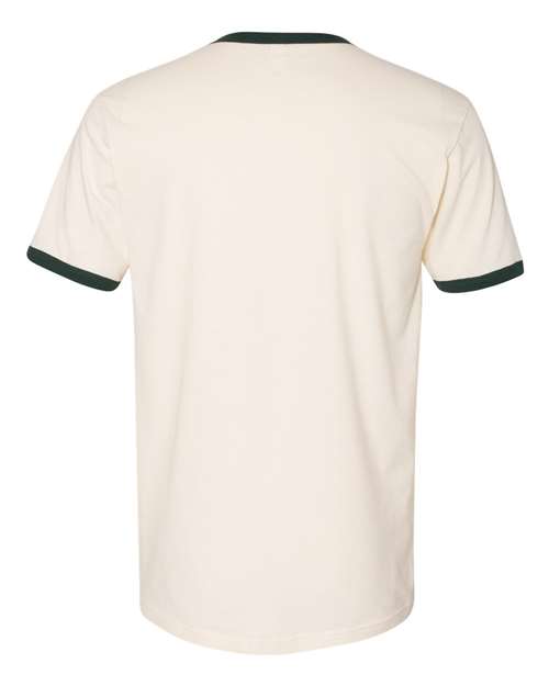 Unisex Cotton Ringer T-Shirt – Back