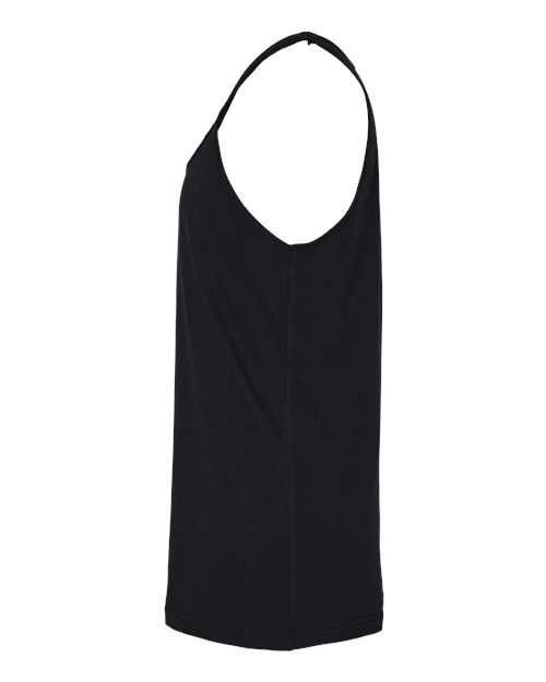 Unisex Fine Jersey Tank – Detail