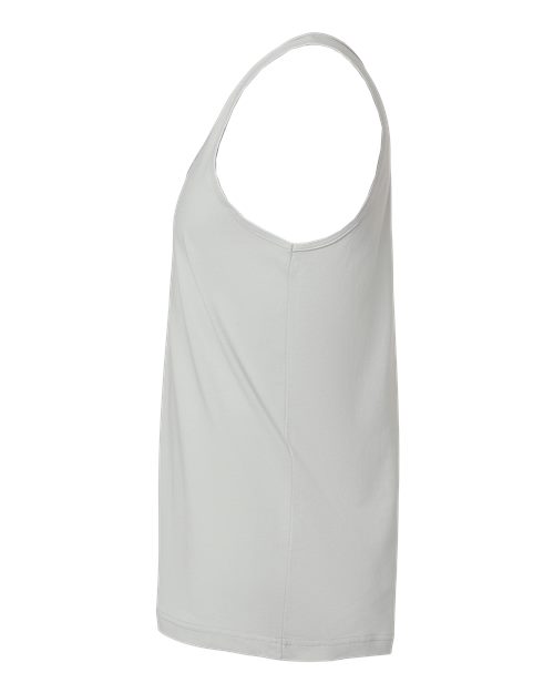 Unisex Fine Jersey Tank – Detail
