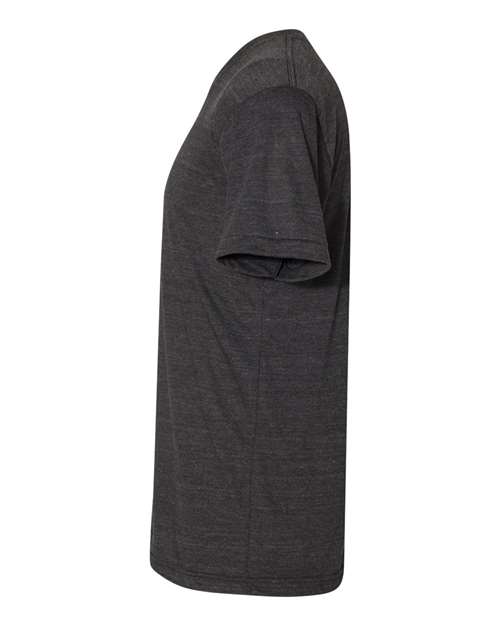 Unisex USA-Made Triblend Track Tee – Detail