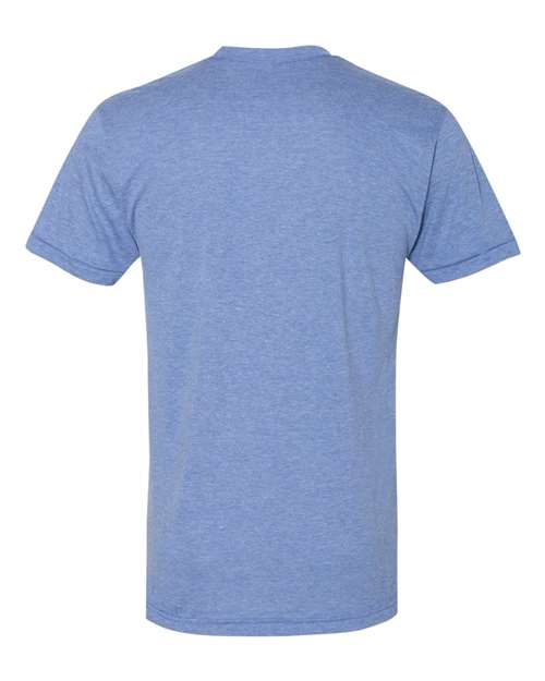 Unisex Triblend Track Tee – Back