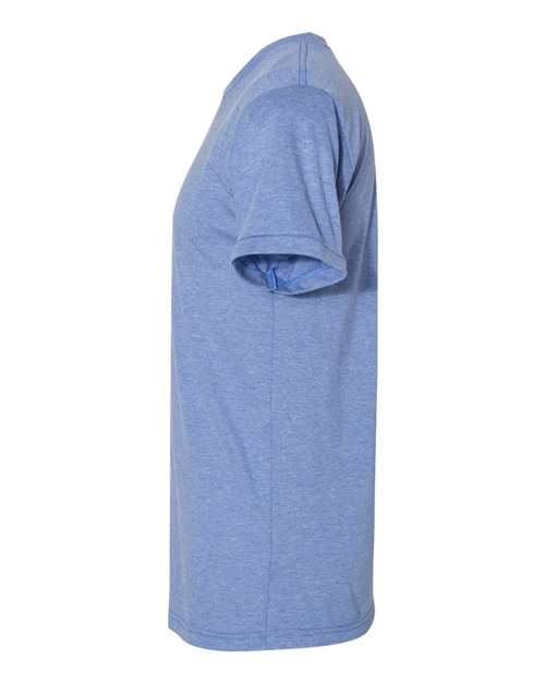 Unisex Triblend Track Tee – Detail