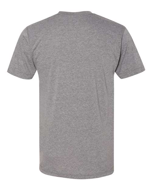 Unisex Triblend Track Tee – Back