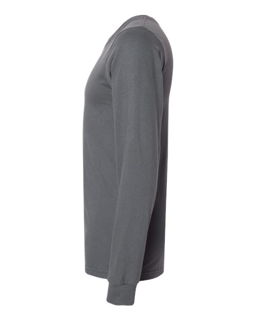Unisex Fine Jersey Long Sleeve Tee – Detail