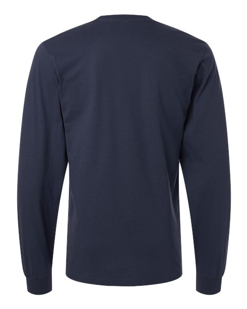 Unisex Fine Jersey Long Sleeve Tee – Back