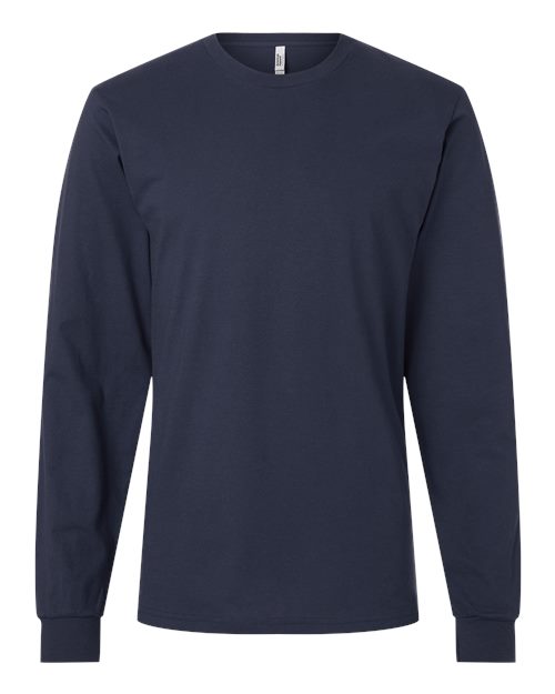 Unisex Fine Jersey Long Sleeve Tee – Front