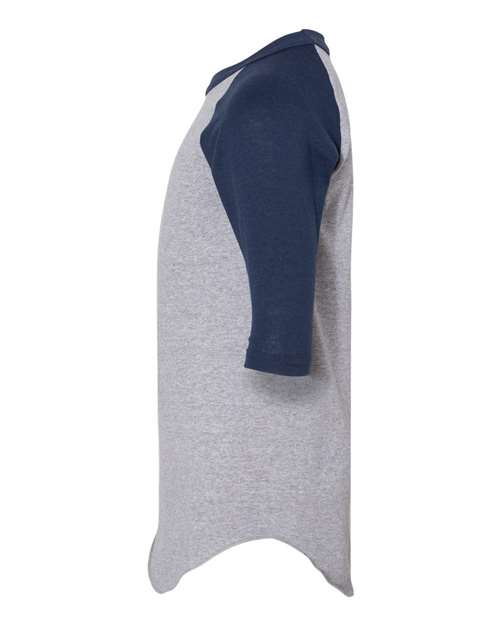 Youth Three-Quarter Sleeve Baseball Jersey – Detail