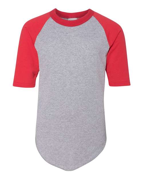 Youth Three-Quarter Sleeve Baseball Jersey