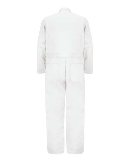 Men's Tall Button-Front Cotton Coverall – Back