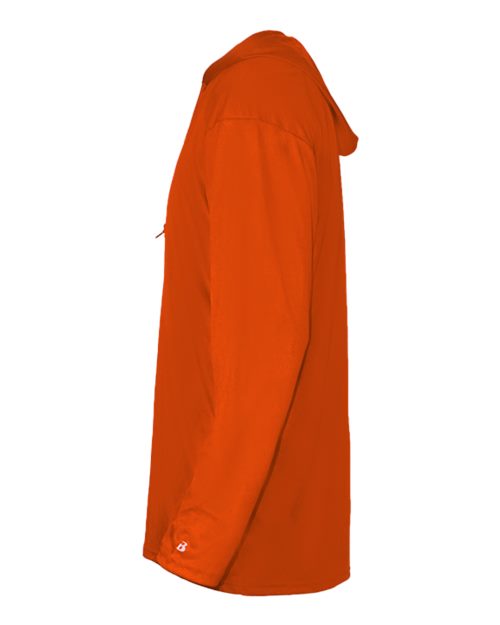 Unisex B-Core Hooded Long Sleeve T-Shirt – Detail