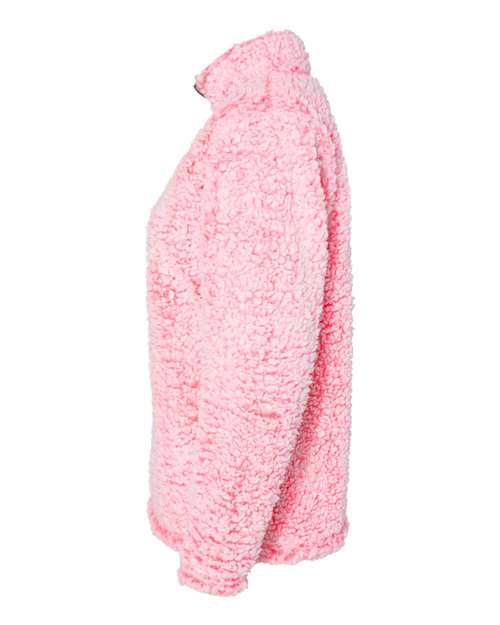 Women’s Epic Sherpa Quarter-Zip Pullover – Detail