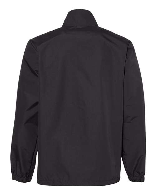 Men's Water-Resistant Windbreaker Coach’s Jacket – Back