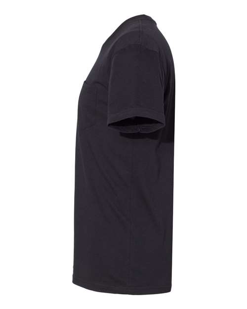 Unisex Cotton Pocket T-Shirt – Detail