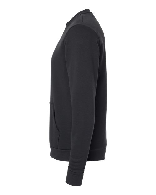 Unisex Santa Barbara Pocket Crewneck Sweatshirt – Detail