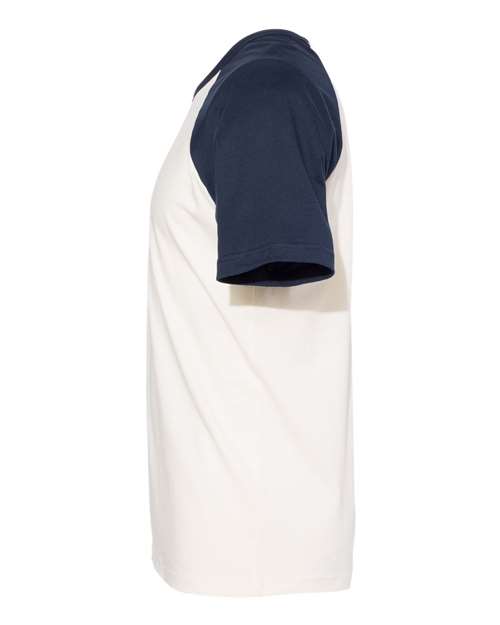 Unisex Cotton Raglan Tee – Detail