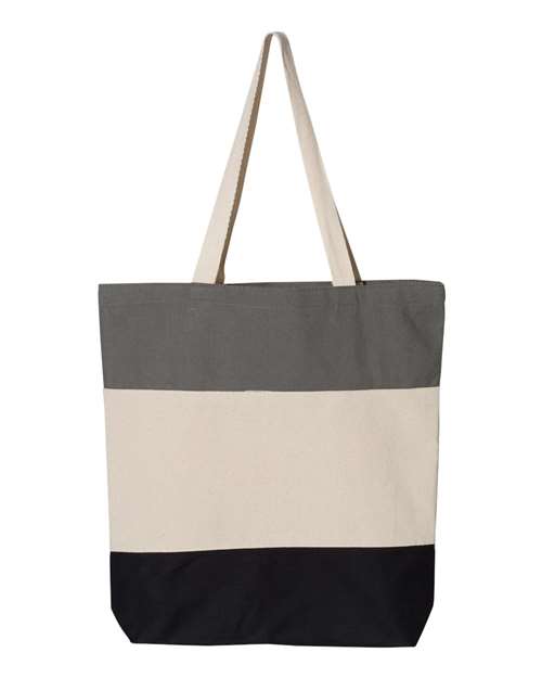 11L Tri-Color Tote – Back