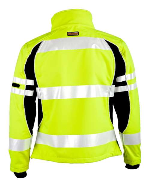 Women's Premium Black Series® Soft Shell Jacket – Back