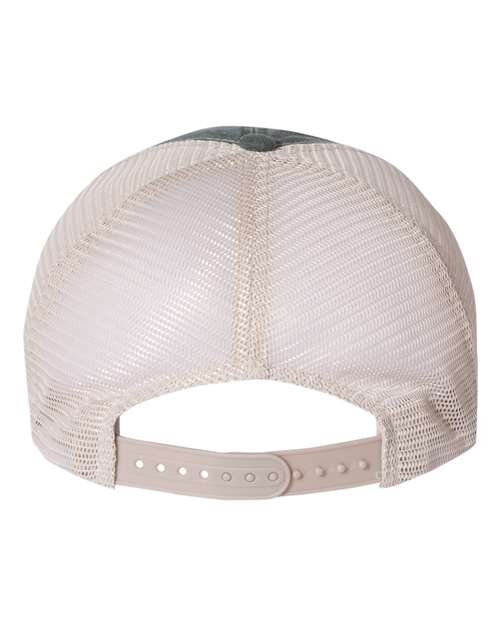 Pigment-Dyed Trucker Cap – Back