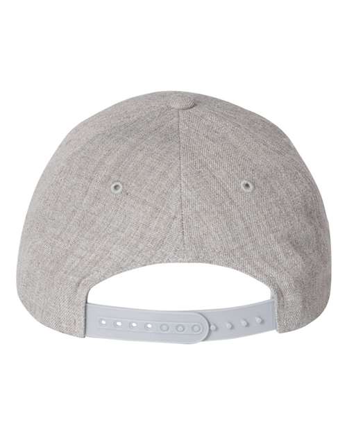 Premium Curved Bill Snapback Cap – Back
