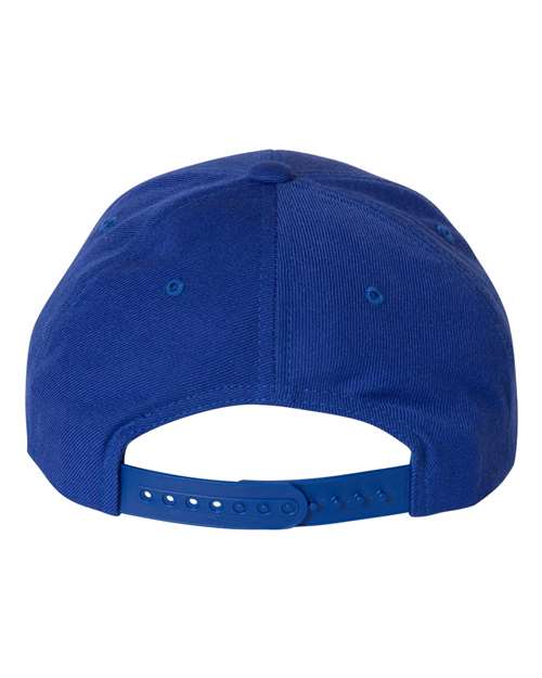 Premium Curved Bill Snapback Cap – Back