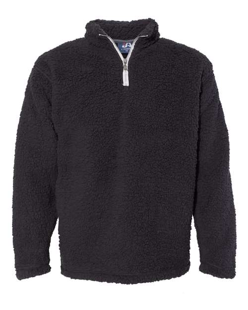 Men's Sherpa Quarter-Zip Pullover – Front
