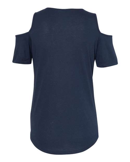 Women's Cold Shoulder T-Shirt – Back