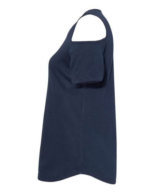 Women's Cold Shoulder T-Shirt – Detail