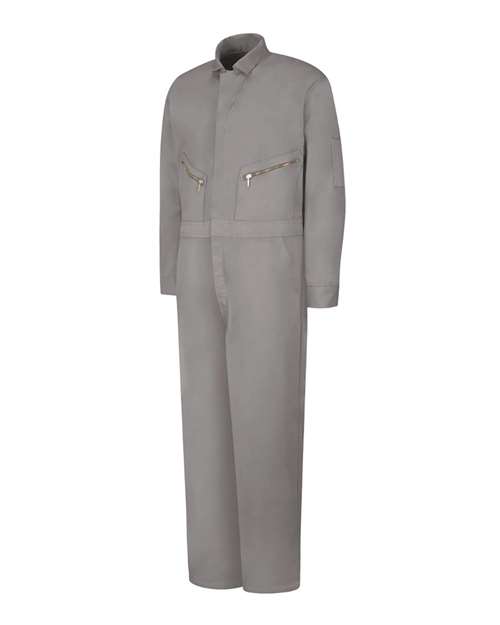Men's Tall Zip-Front Cotton Coverall – Front