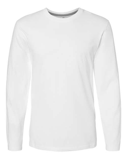 Unisex Fine Jersey Long Sleeve Tee – Front