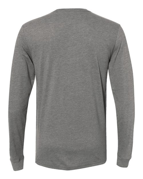 Unisex Sueded Long Sleeve T-Shirt – Back