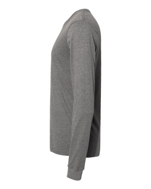 Unisex Sueded Long Sleeve T-Shirt – Detail