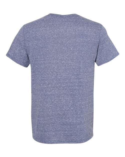Unisex Snow Heather Jersey T-Shirt – Back